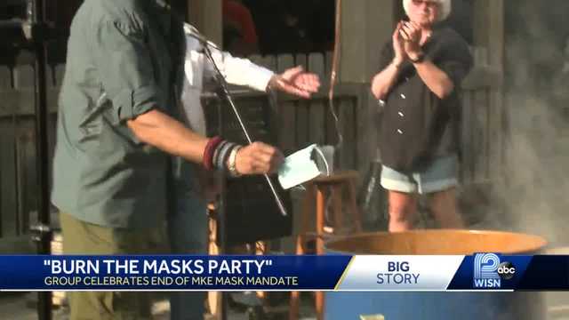 Former Sheriff David Clarke attends 'mask burning party' on Milwaukee's south side - Vimarsana News