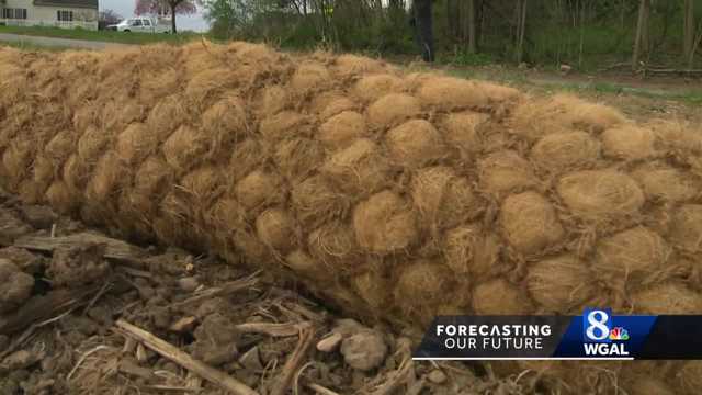 Coconut fibers used to stop erosion in Dauphin County - Vimarsana News