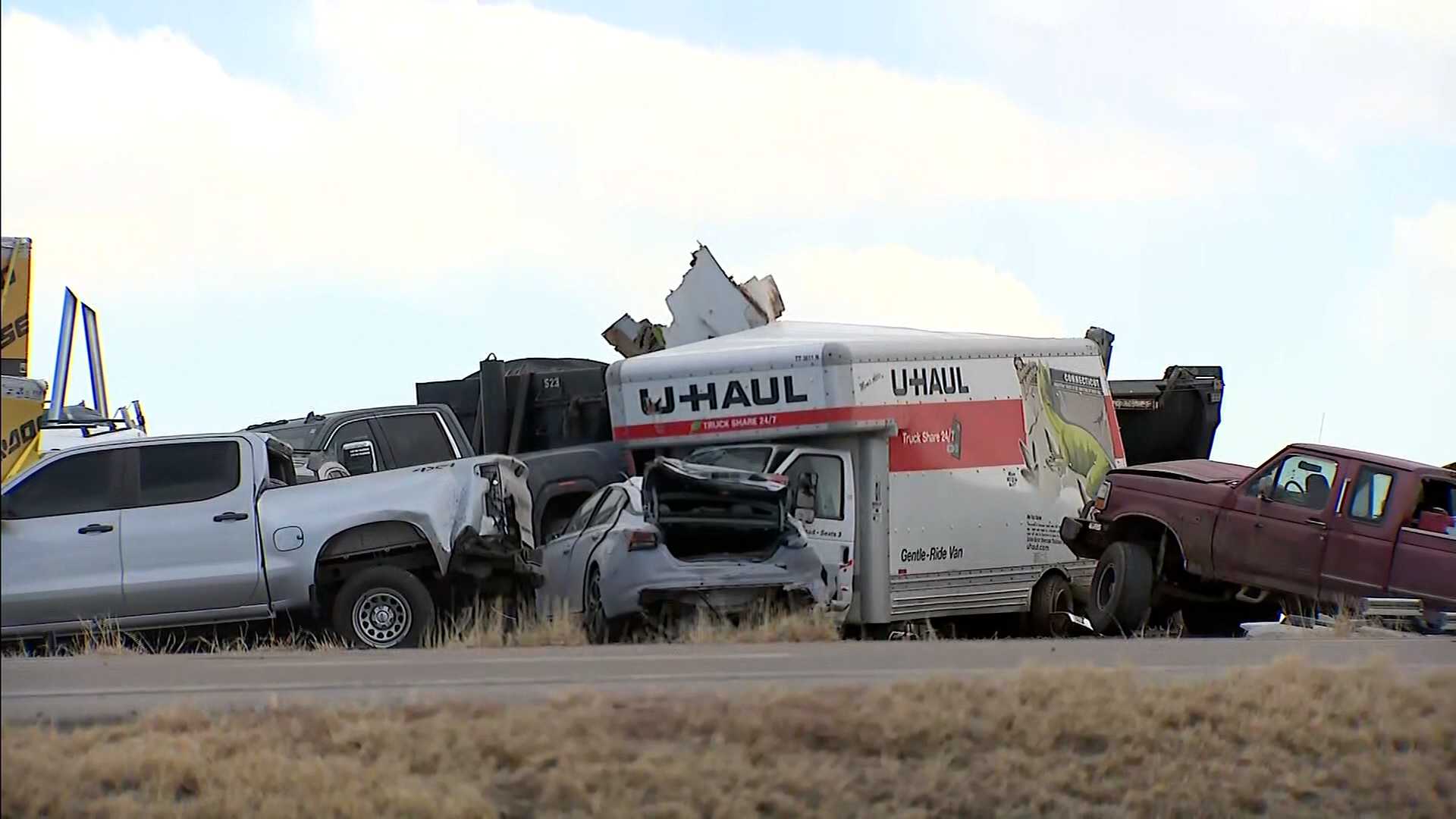 4 dead in crashes involving over 30 vehicles in 'brown out' conditions on Colorado interstate