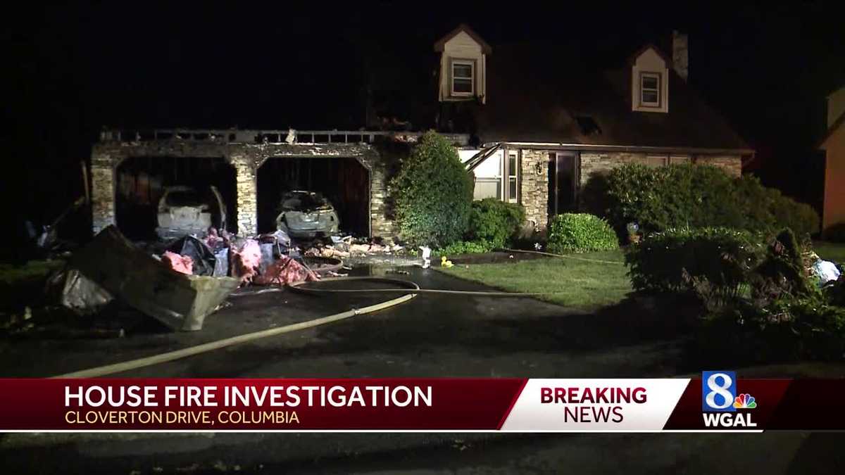 Two hospitalized after house fire