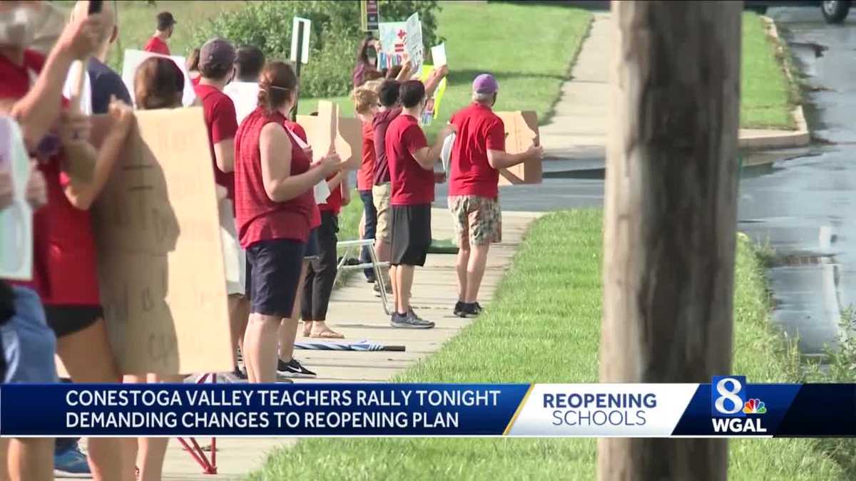 CONESTOGA VALLEY teachers set to rally again outside school board meeting