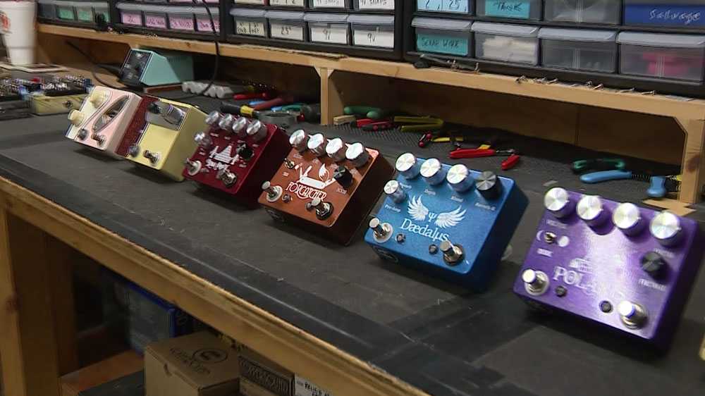 Made in Mass custom guitar pedals, Easton company making noise in music