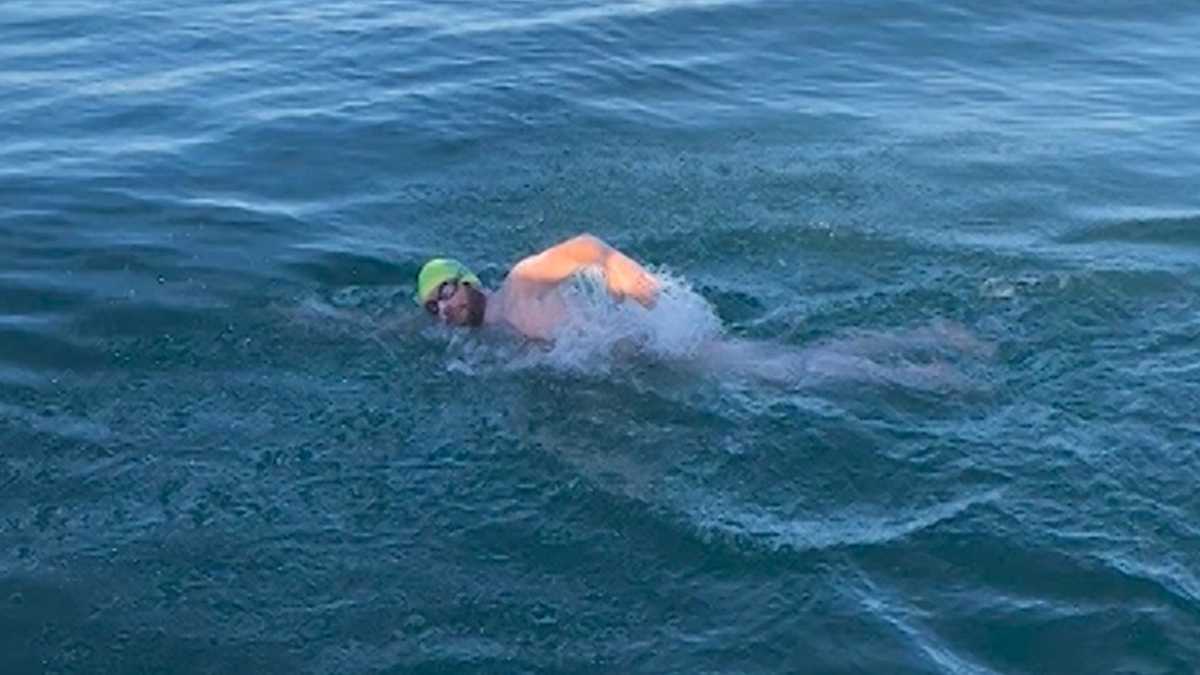 Mass. man swims English Channel in latest long-distance feat