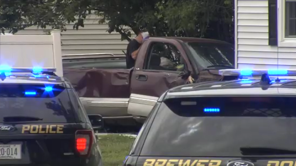 Car crashes into side of home after driver suffers medical emergency