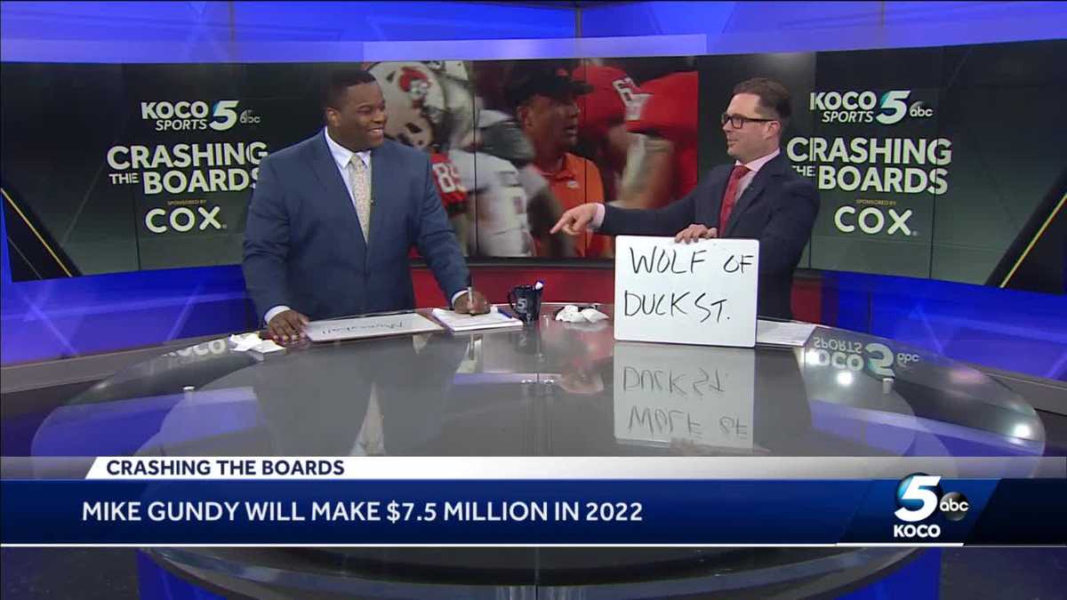 Crashing the Boards OSU coach Mike Gundy to make 7.5M in 2022