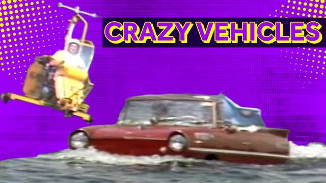 Retro Finds: Crazy vehicles on land, sea and air - Vimarsana News