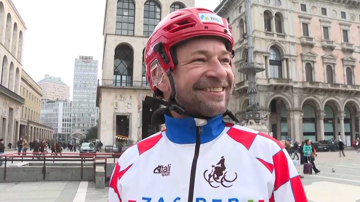 ‘Just regular dudes’: Croatian friends cycle thousands of miles for the Olympics
