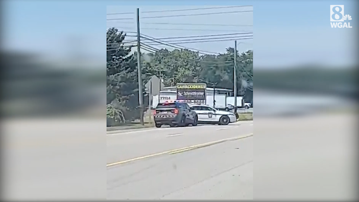 Police: Two men steal state police vehicle, flee traffic stop