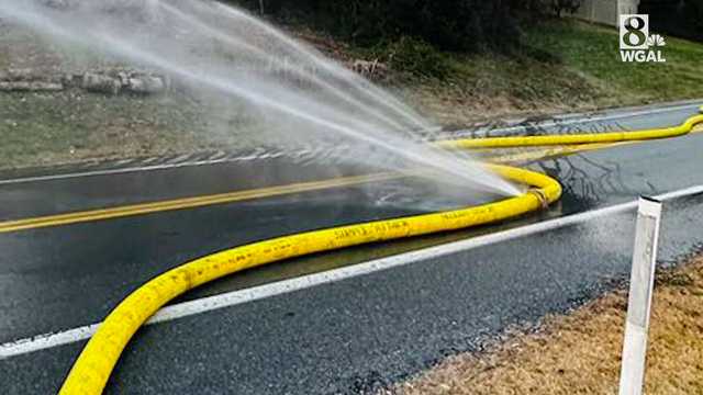 Vehicles run over, damage fire hose as crews battle blaze - Vimarsana News