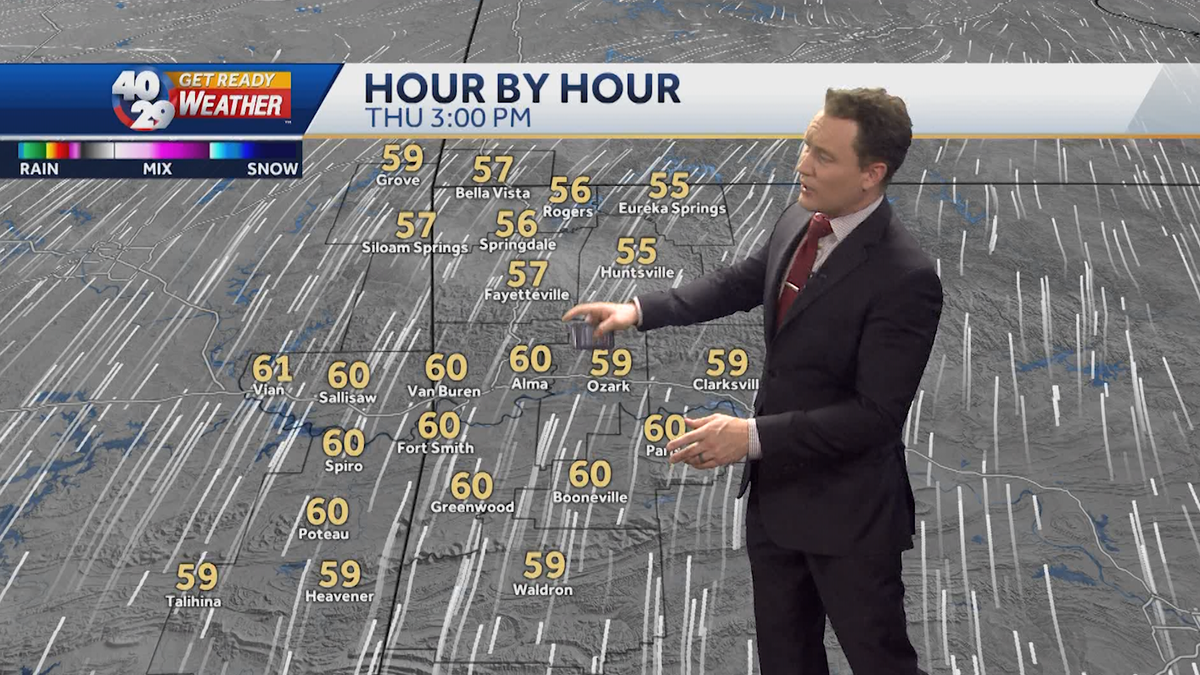 Warming up a bit before clouds & rain chances return