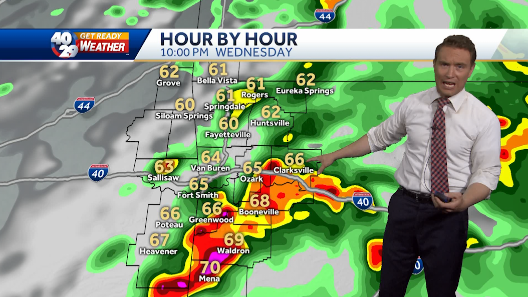 SEVERE DAY: Thunderstorms hit our area; tornadoes possible