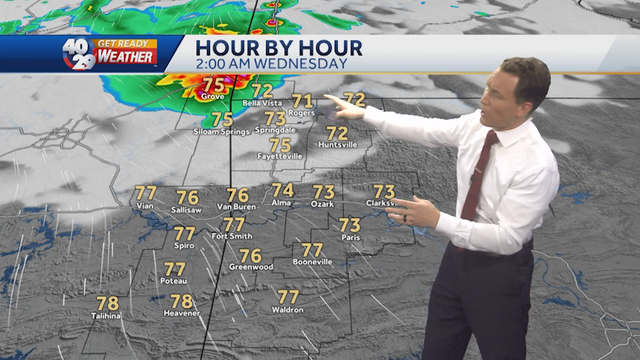 Strong storms possible overnight - Vimarsana News