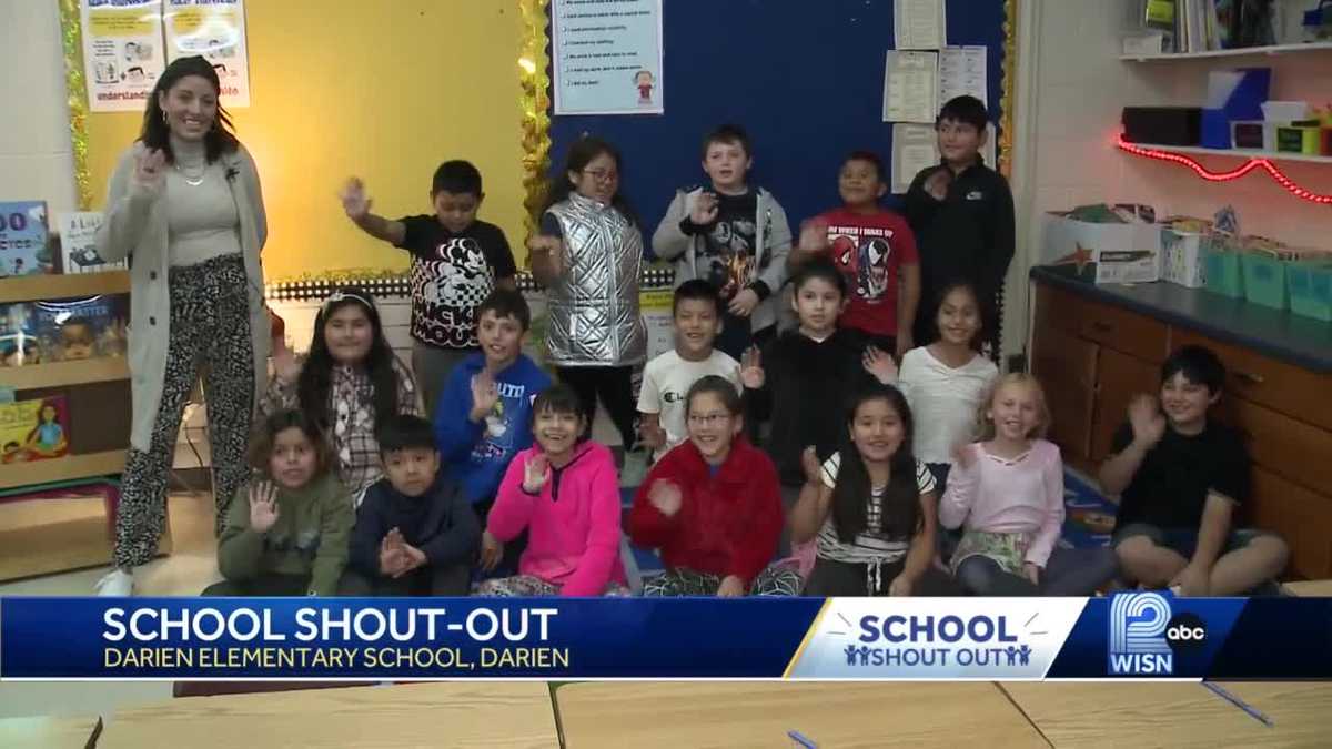 12/7 School Shout Out: Darien Elementary