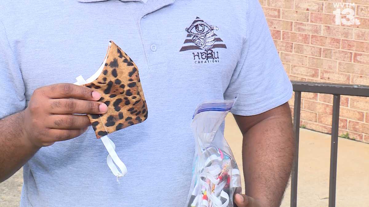 Birmingham fashion designer makes masks as community tackles COVID19
