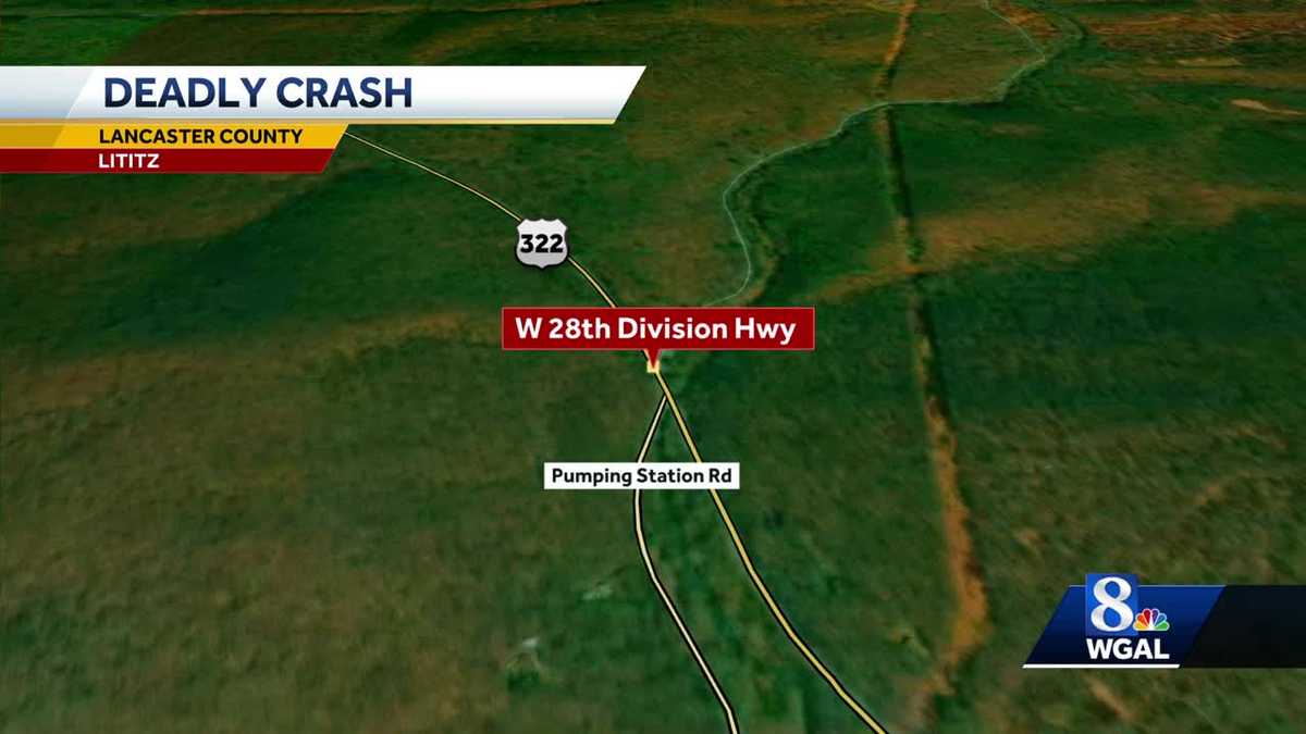 One person killed in headon crash in Lancaster County, Pa.