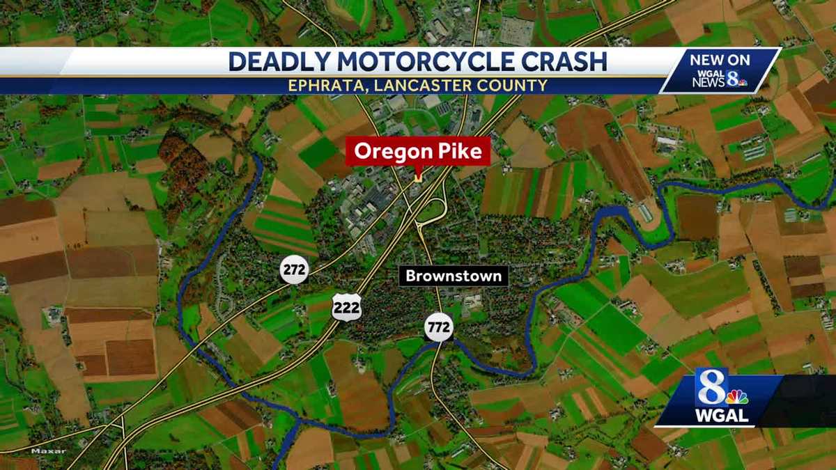 Motorcycle rider killed in headon crash in Lancaster County, Pa.