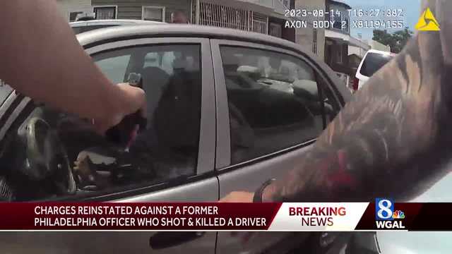 Judge reinstates murder charge against former Philly officer - Vimarsana News