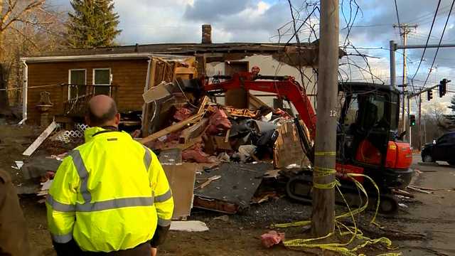 Part of Mass. home torn down after car slams into porch - Vimarsana News