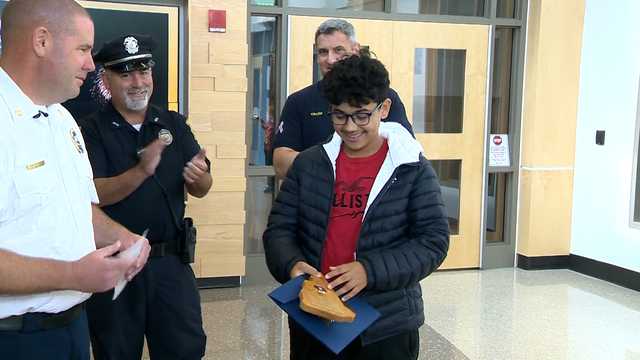 Boy honored for saving girl from drowning at New Hampshire pool - Vimarsana News
