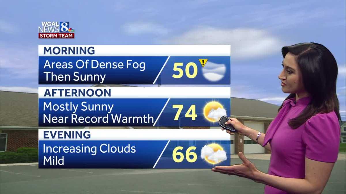 Dense fog advisory expires for central Pennsylvania