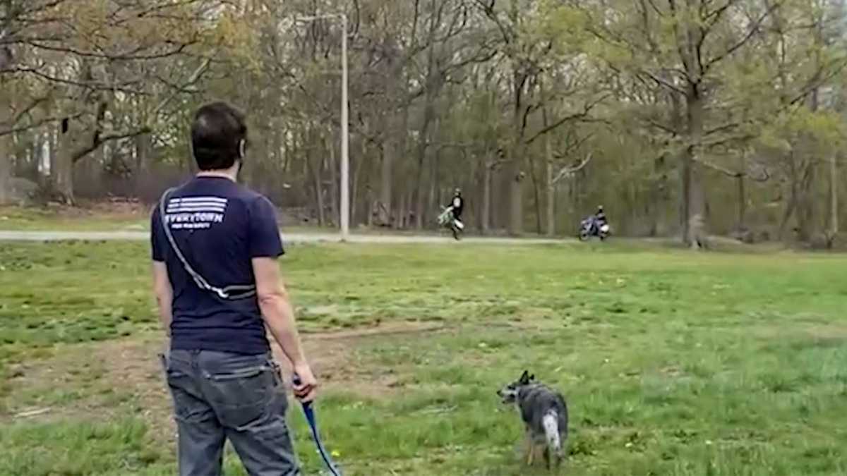 Boston residents fed up with dirt bikes, ATVs in Franklin Park