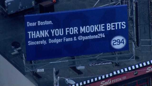 Dodgers News: Mookie Betts Shares Thoughts On Pantone 294 Billboard