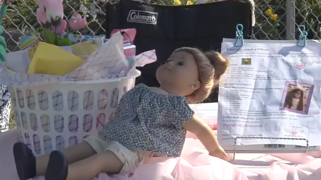 10-year-old Mainer launches doll project to support girls in need
