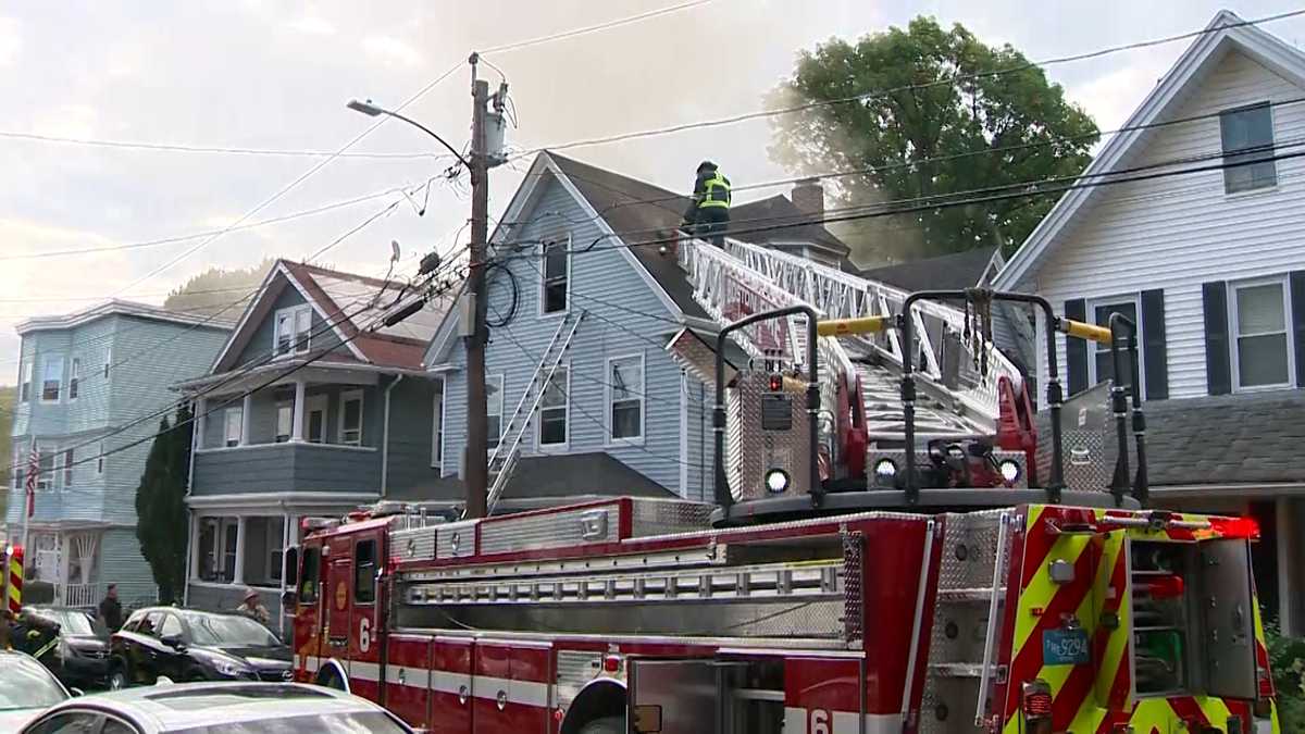 Resident, firefighter taken to hospital after fire breaks out at Boston ...