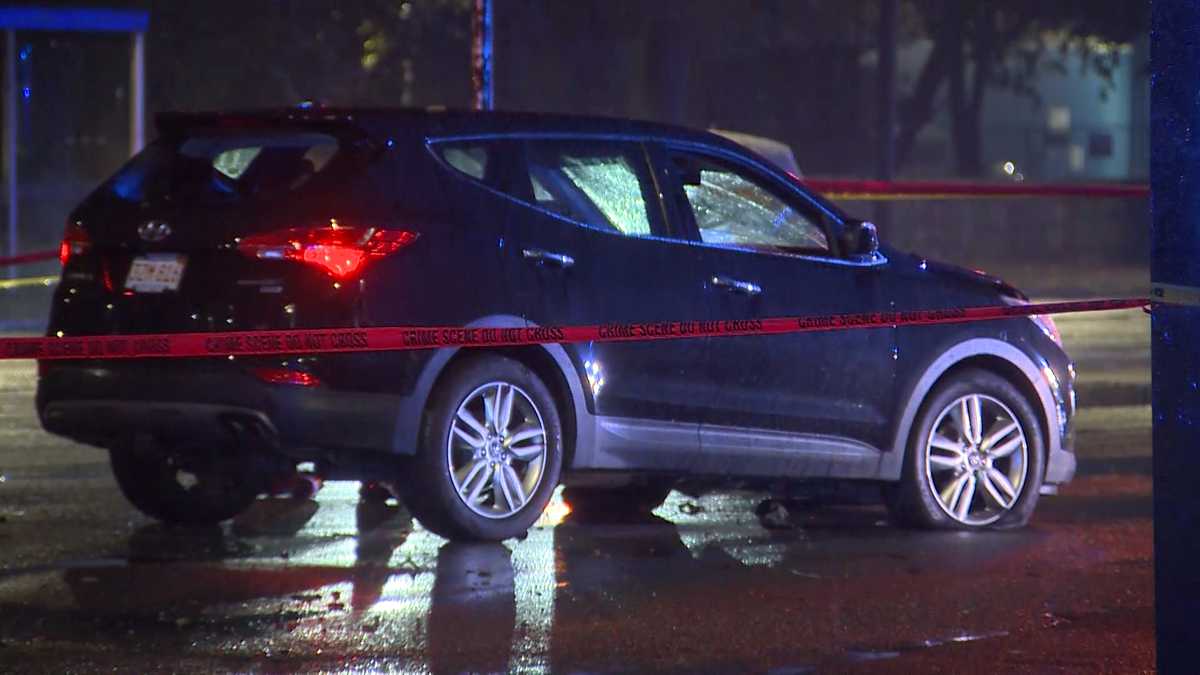 Shooting victim found at scene of car crash in Boston, police say