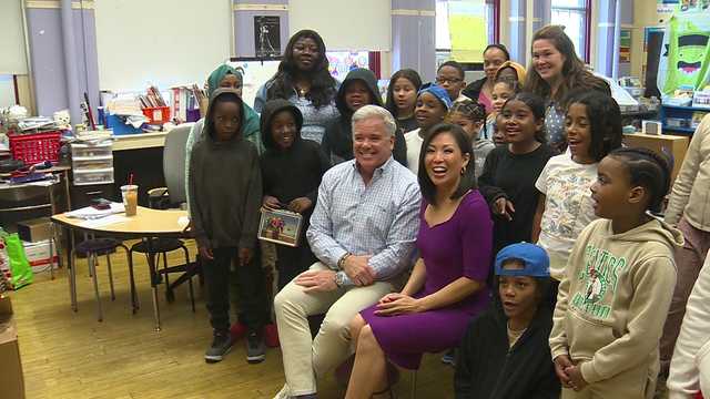 Mass. students delivered lunch boxes by WCVB EyeOpener crew - Vimarsana News
