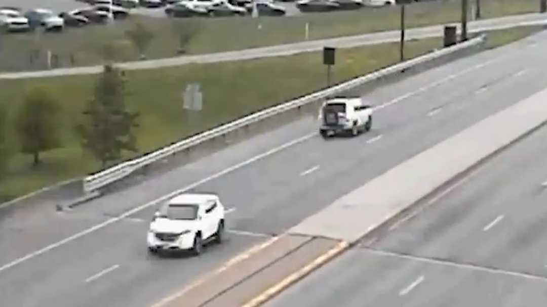 Why was a car driving in reverse on Colerain Avenue? We have no idea.