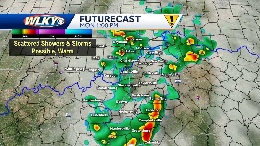 Warm and muggy with rain chances ahead - WLKY
