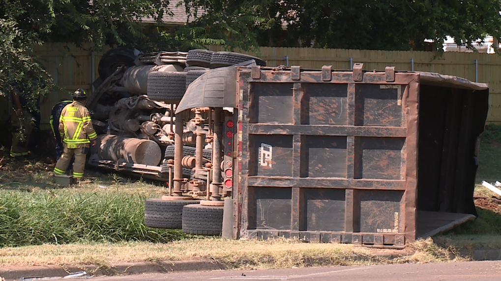 Person taken to hospital after crash involving in Midwest City