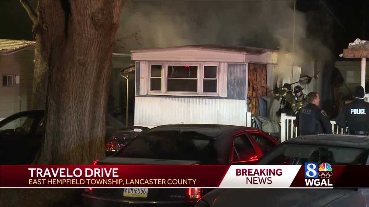 Pennsylvania woman rescued from burning home