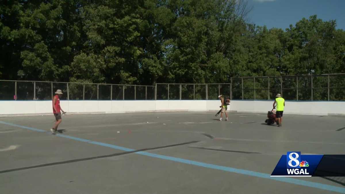 Aging outdoor roller hockey rink in Lancaster County gets makeover for