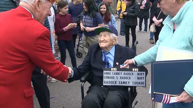 Natick dedicates square to couple who both served in WWII - Vimarsana News
