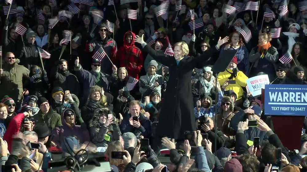 Sen. Elizabeth Warren officially announces 2020 presidential bid in ...