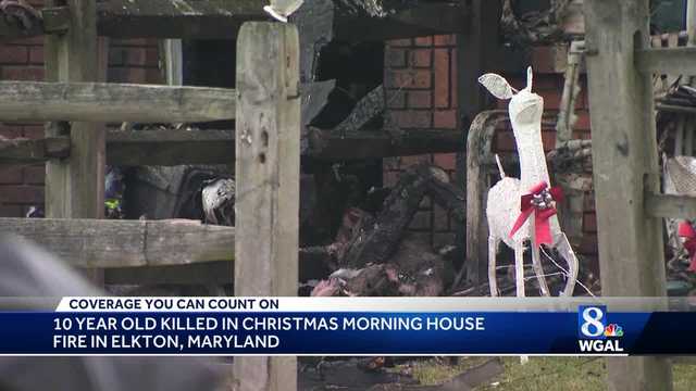 Child killed in Christmas fire in Maryland - Vimarsana News