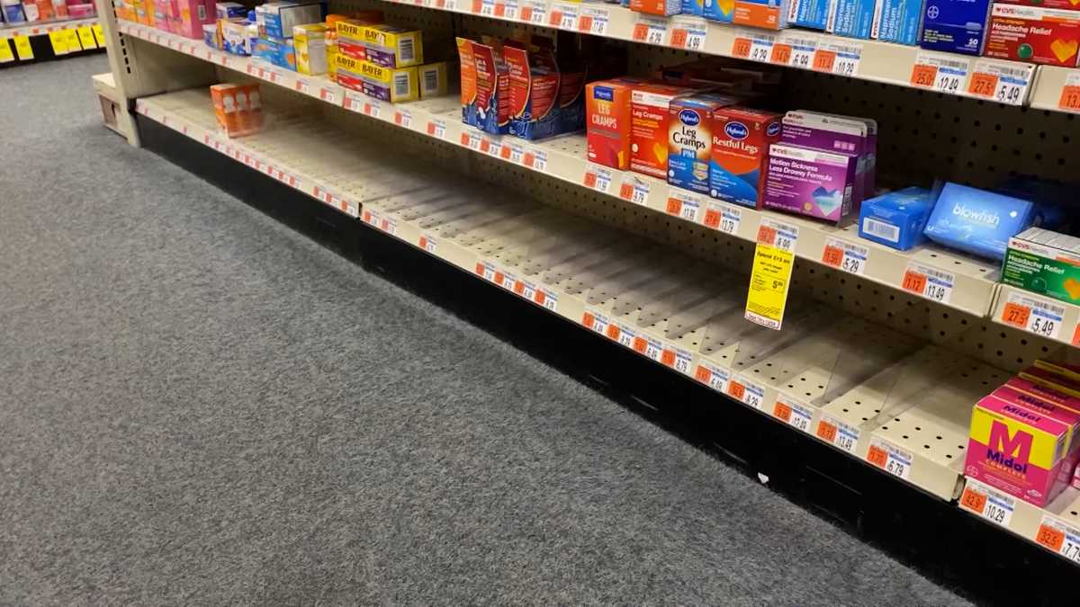Pharmacies limiting child medicine purchases amid rough cold, flu season