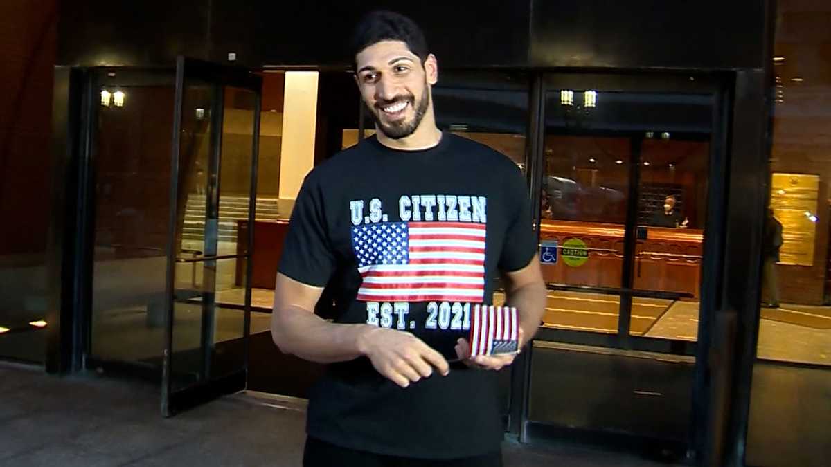 Enes Kanter is changing his name to 'Enes Kanter Freedom' as the outspoken  Boston Celtics center becomes a US citizen Monday – Hartford Courant
