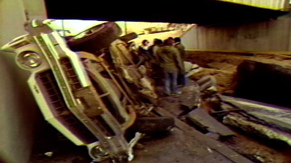 Miles of Louisville, Kentucky roads destroyed in 1981 sewer explosion