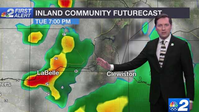 Inland-focused rain this evening - Vimarsana News