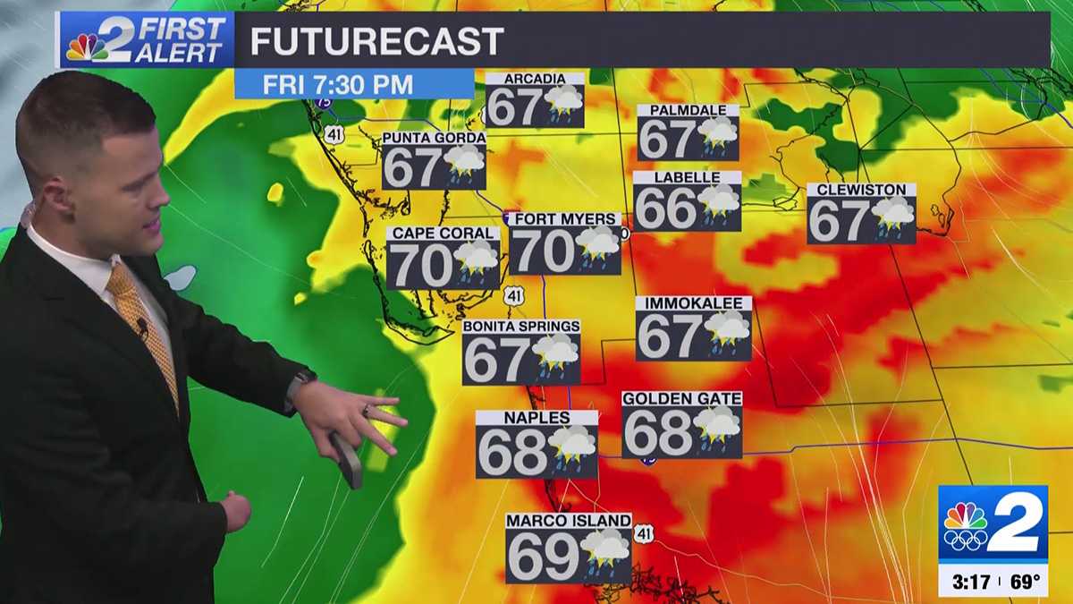 Southwest Florida to see widespread rain Friday, threat of flooding