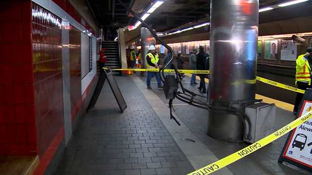 Woman hit by falling equipment on platform at Harvard Station - Vimarsana News