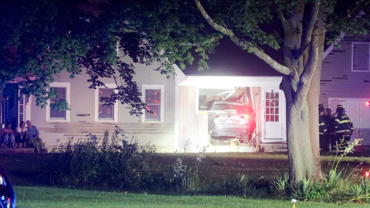 21-year-old charged with OUI for crashing car into Cape Cod home