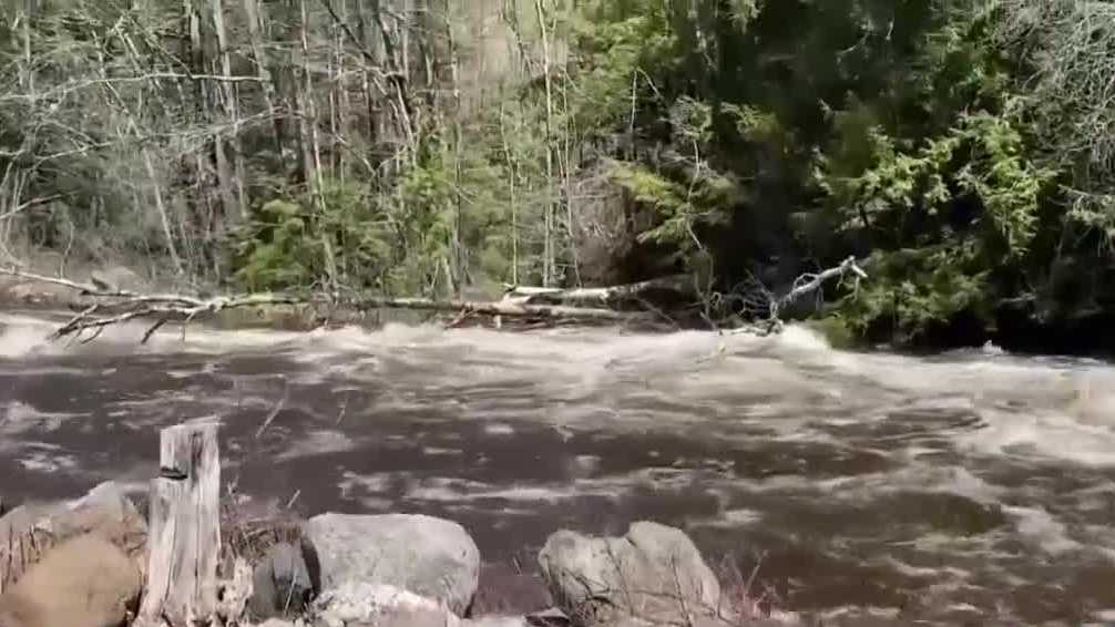 Heavy rain washes out roads in part of NH