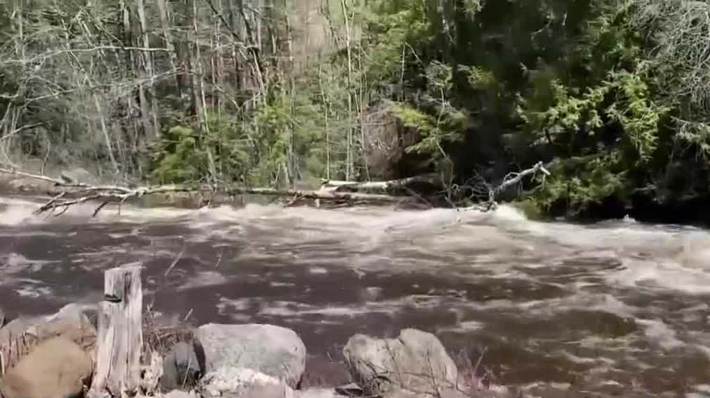 Rivers running high in NH after heavy rains