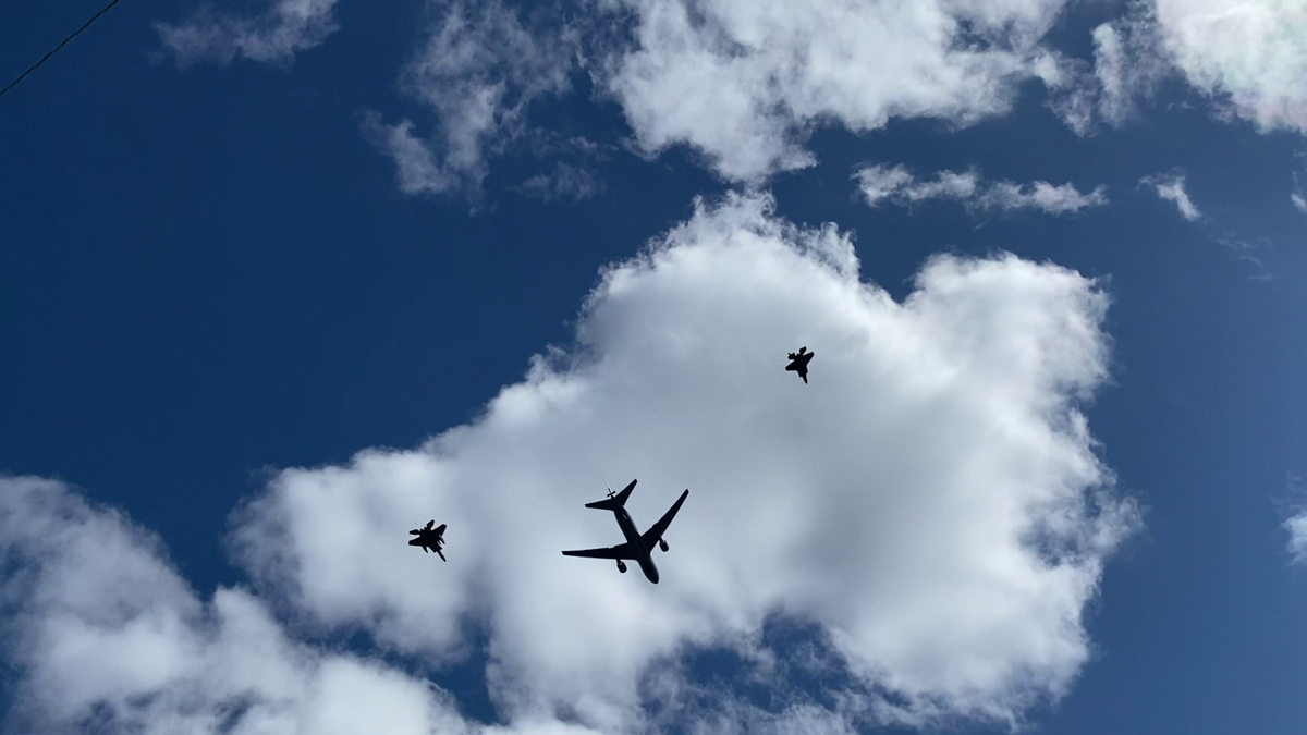 VIDEO Flyover for Opening Day 2021 at Fenway Park