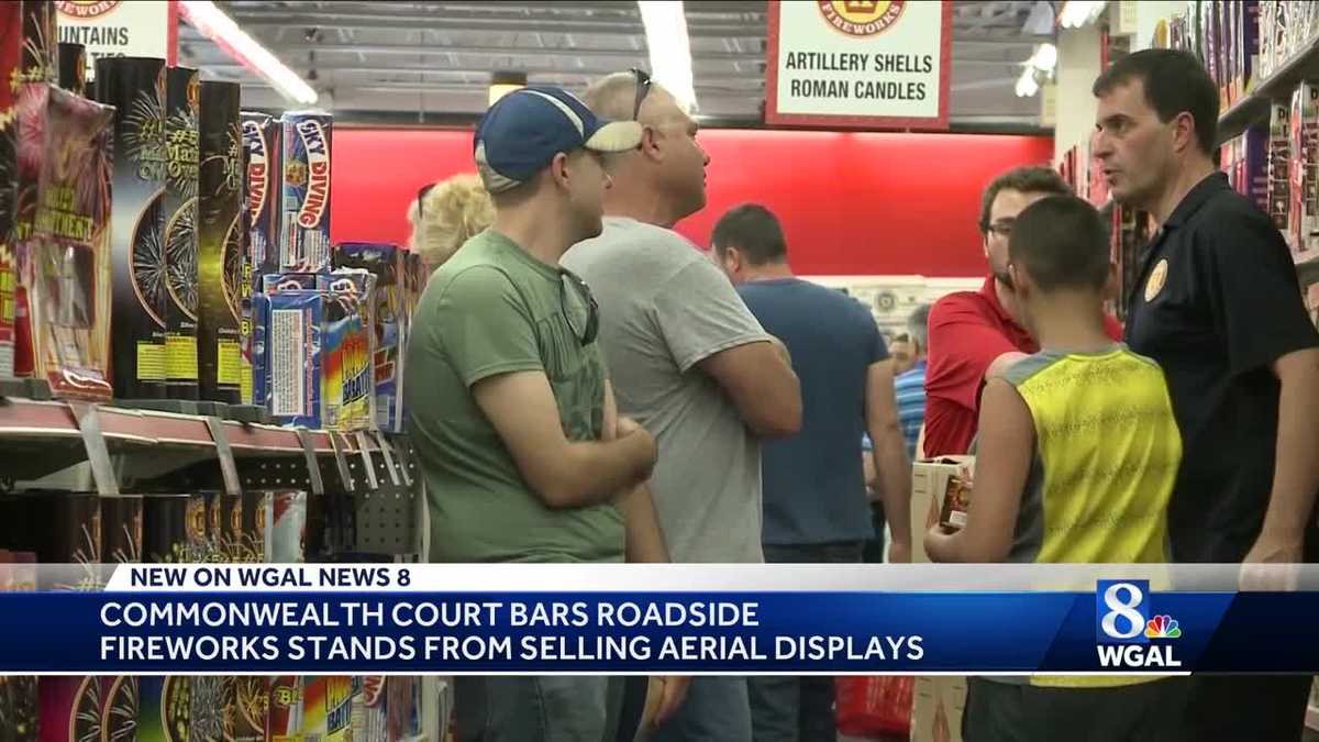 Part of Pennsylvania's new fireworks law is unconstitutional, court says