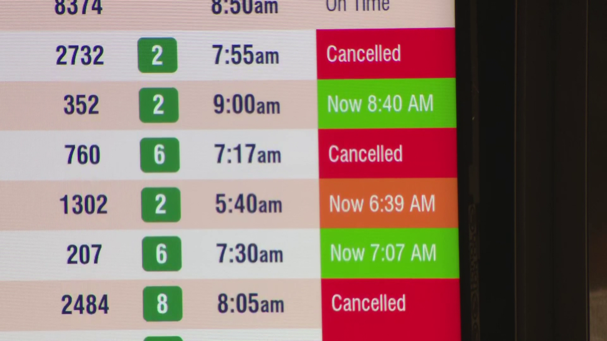 Hundreds of flights delayed or canceled at Logan amid cross-country storm